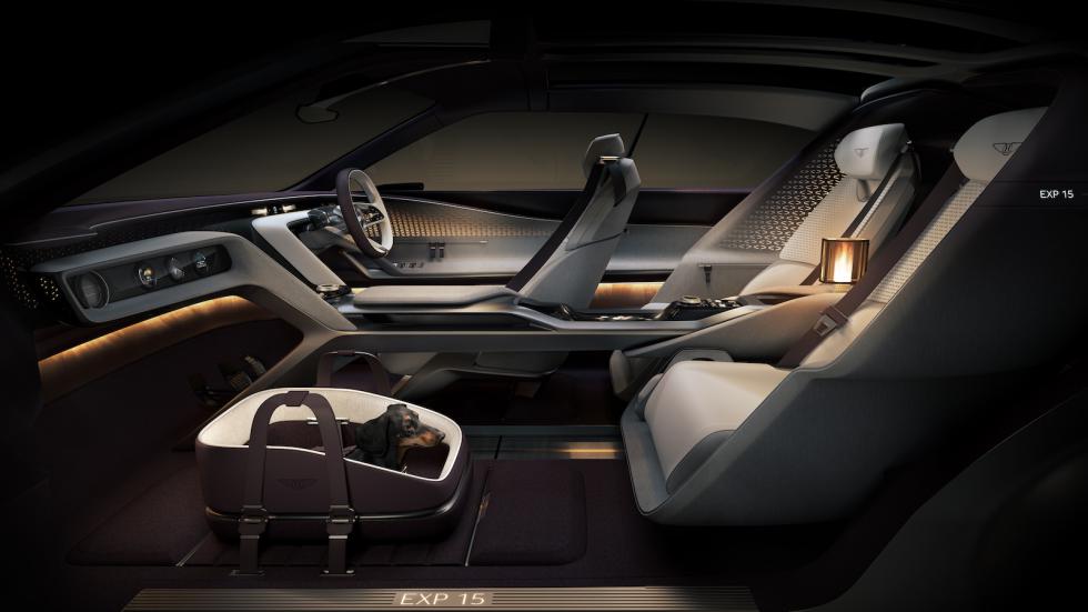 Bentley EXP 15 Concept: Τρίθυρο και τριθέσιο το πρώτο ηλεκτρικό της Bentley